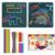 Large Sensory Activity Board, Silicone Fidget Toy for Autism, ADHD & Stress Relief, Double-Sided Quiet Montessori Fine Motor Skills Toy Gift for 3+ Kids, Adults with 36 Strips Portable Bag (Green)