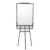 Large Whiteboard Easel with Stand, 36″ x 24″ Portable Standing Dry Erase White Board, Tripod Height Adjustable Flip Chart Easel for Home Office Classroom School
