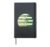 Large Wind Turbine Design Climate Protection Hardcover Journal, Black