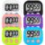 Lasubst Digital Kitchen Timers, Classroom Timers for Kids Teachers, 6 Color
