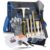 LASUK 40PCS Geology Rock Pick Hammer Kit, Gold Mining & Prospecting Equipment Tool, Hammer, 3 PCS Digging Chisels Set, Shovel, Wooden Chisel, Magnifying Glass, Whistle, Goggles, flocked bags, compass