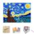 Latch Hook Rug Kit Carpet Tapestry with Crochet/Colorful Pre-Printed Mesh Embroidery Needlework DIY Yarn Hooking Craft for Adult Kid Crocheting Parent-Child Interaction Gift (F 80 * 115cm)