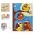Latch Hook Rug Kit Carpet Tapestry with Crochet/Colorful Pre-Printed Mesh Embroidery Needlework DIY Yarn Hooking Craft for Adult Kid Crocheting Parent-Child Interaction Gift (C80 * 115cm)