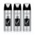 Lattafa Pride Ishq Al Shuyukh Silver Perfumed Spray 200ml (Pack of 3) | Bergamot, Lemon, Black Pepper, Amber & Vanilla | Premium Arabian Body Spray