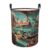 Laundry Basket Dirty Clothes Hamper for Bedroom Alien Auto Garage
