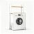 Laundry Bathroom 2-Tier Over Washer Dryer Shelf, Metal Organizer Rack