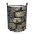 Laundry Hamper Waterproof Storage Bin Organizer with Handles Grey Old Stone Brick Laundry Basket Collapsible Dirty Clothes Hamper Large Clothes Storage Toy Organization for Bathroom Bedroom Small