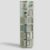 Lauxery 6-Tier Bamboo Rotating Bookshelf Tower, Green, 74.8 in