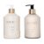 L’AVANT Collective The Sink-Side Care Duo, Natural Luxury Dish Soap 16 Fl Oz with Moisturizing Hand Lotion 10 Fl Oz, Plant-Based Formulas in Refillable Glass Pump Bottles, Ambre Santal
