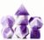 Lavender Scented Silicone Dice Set, DNDND 7PCS Soft Silicone DND Dice with Clear Display Case, Fragrance D&D RPG Dice Set for Tabletop Role Playing Games, Board Games and Dice Collectors