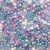 Lavender Sky Mix Pony Beads – Pastel Aesthetic for Bracelets & Jewelry, Made in USA (500 pcs) Blue Pink Purple 6x9mm Plastic Craft Beads, Bulk Large Hole Beads, Concert Festival Beads, Art & Fashion