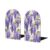 Lavender Wisteria Flower Spring Bookends