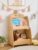 Lavenix Bamboo Kids Bookshelf 3-Tier with Modular Storage, Montessori Bookcase for Toddler Kids Rooms, Baby Nursery, Playroom, Classroom