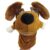 Lawnrden Animal Hand Puppets|Hand Puppets for Kids Adult 10.6 Inch Soft Plush Dog Puppet with Movable Mouth and Big Eyes Cute Storytelling Dog Puppet for Teaching, Preschool Birthday