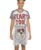 Lazy One V-Neck Nightshirts for Women, Animal Designs, Bear, Sunglasses (Beary Cool, L/XL)