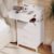 Lazzanto Nightstand with Lockable Hidden Compartment, White