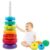 LBAIBB Spinning Stacking Toys,Spin Toy for Toddlers 1-3,Montessori Toys for 1 Year Old,Rainbow Spin Tower,Autism Sensory Learning Toy,Suitable for Gifts for Boys and Girls