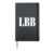 LBB Lubbock TX Airport Code Hometown Pride Design Hardcover Journal, Black