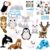Lcarege Sewing Kit for Kids, Polar Animals Felt Kids Sewing Kit, Educational Practical and Interesting DIY Plush Craft for Boys and Girls Birthday