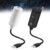 Lcettry Star Light, Mini Galaxy Night Light Projector with Adjustable Angle, for Bedroom Decor & Relaxing Ambiance，White+Black