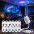 LCPKUTTR 2026 Hd Smart 5d Holographic Night Light Projector, for Bedroom