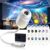 LCPKUTTR Hd Smart Dynamic 5d Holographic Night Light Projector, for Ceiling
