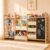 ldeacastle Toy Storage Organizer with Bookshelf, Plush Storage & Chalkboard
