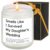 LEADO Candle – Father, Mother of the Bride Gifts – Funny Gifts for Mother, Father of the Bride – Wedding Thank You Presents for Parents, Dad, Mom from Daughter – Survived My Daughter’s Wedding Candle