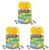 Learn & Climb Play Money Coins for Kids – 10 Half Dollars, 50 Quarters, 50 Dimes, 50 Nickels, 50 Pennies (Pack of 3)