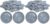 Learning Advantage Play Coins, Half-Dollars, Set of 50 Plastic Coins (Pack of 2)