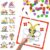 Learning Educational STEM Toy,Mosaic Magnetic Puzzle,330 Foam Building Blocks with 20 Patterns,Math Counting Activities, Montessori Sensory Art Kit Gift for Boy Girl Kids 4 5 6 7+