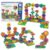 Learning Resources GardenGears Building Set – Hands-On Educational Construction & Engineering, Preschool STEM Building Sets, Toys for Kids, Montessori, Fine Motor Games, Gifts for Kids