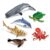 Learning Resources Jumbo Ocean Animals – 6 Pieces, Ages 3+ Toddler Learning Toys, Sea Animals Figure for Kids, Preschool Toys
