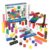 Learning Resources MathLink Cubes Big Builders – Math Manipulatives Kindergarten Games, Pattern Building Blocks, Counting Blocks, STEM Sets, Classroom Counters, Fine Motor Skills, Gifts For Kids