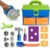 Learning Resources New Sprouts All-in-One Toolbox – Kids Tool Set, Toddler Toys, Fine Motor Skills, Pretend and Play Construction Box, Montessori Drill and Screw Toys, Gifts for Boys and Girls
