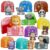 Learning Toy for Toddlers 1 2 3 Year Old, Montessori Educational Counting, Matching & Sorting Sensory Toys, 10 Safari Animals & 10 Zoos, Birthday Easter Gift for Baby Boy Girl Age 12-18 Months