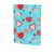 Leather A5 Notebook Cover (Valentine Elegant Love Pattern)