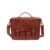 Leather Briefcase for Men, Laptop Bag, Business Travel Shoulder Bag, Classic Portfolio Work Bag