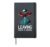 Leaving-Earth Is Doomed Quote Green Alien Sci-fi Space Ufo Hardcover Journal, Black