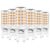 LEDBEFINE G9 LED Bulb Dimmable 3W 2700K Soft White 420LM Equivalent to 40 Watt T4 G9 Halogen, G 9 Bi-pin Base 120V Light Bulbs for Chandelier, Home, Office Lighting, 6-Pack