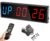 Ledbrigym Gym Timer 3 Inch Big Clock Fitness Home Tabata Boxing Count Down and Up with Remote