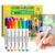 LED Drawing Note Board Markers, 12 Colors Erase Pens for Acrylic Board