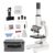 LED HD 40x-2000X Portable Biological Science Microscope for Kids