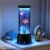LEDHOLYT Bubble Fake Fish Tank Lamp – Remote Dimmable Control Multi & Color Changing Mood Light – Fake Aquarium Night Light – Artificial Fish Tank with Moving Fishes