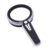 LED Lights with Warm and Cold Light, Elderly Reading and Maintenance Acrylic Magnifying Glass