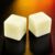 LED Light Up Blank Dice Set, 2 Rechargeable 6 Sided Dry Erase Custom Dice for Classroom, Glow in the Dark Story Cubes for Family Game Night, Gift Ideas for Men & Women