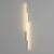 LED Minimalist Wall Sconce 31.5″ Linear Wall Lamp, Modern Metal Wall Light, 80cm Long Strip Light Bedroom Bedside Lighting Fixtures for Hallway Bedroom, 30W 3-Color Temperature Mode (White wall lamp)