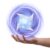 LED Spinner Toy, Rechargeable Light Up Fidget Toy for Adults, Sound & Glow