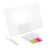 LED Writing Pad Acrylic Dry Erase Board with Smooth Pen