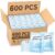 Leelosp 600 Pcs Travel Laundry Detergent Packets Individual 0.25 oz
